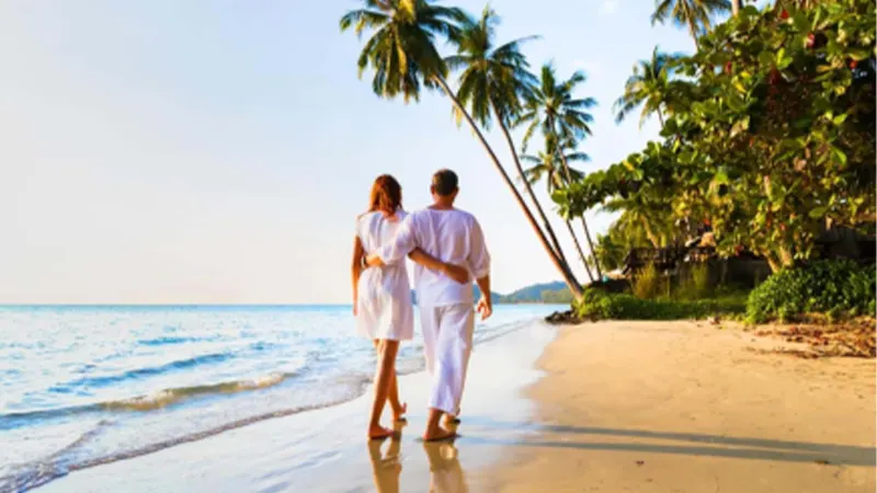 Honeymoon in Neil Island