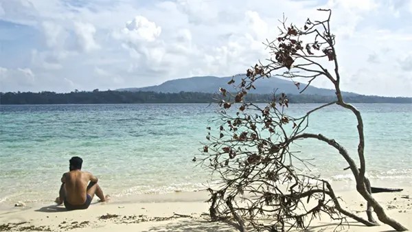 Little Island in Andaman and Nicobarr