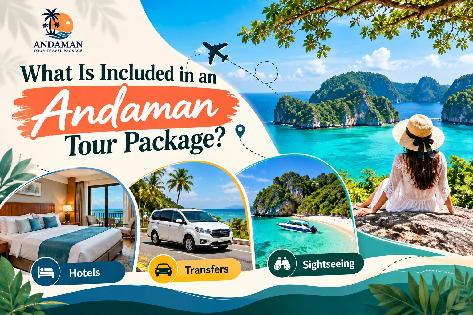 What Is Included in an Andaman Tour Package? Hotels, Transfers and Sightseeing